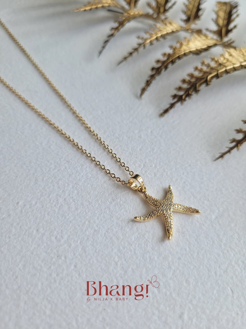 Celestial Starfish Necklace