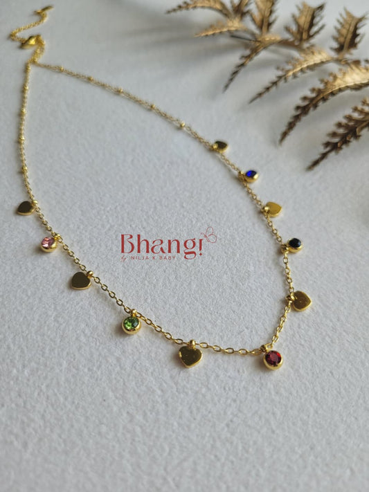 Heartbeat Charm Necklace