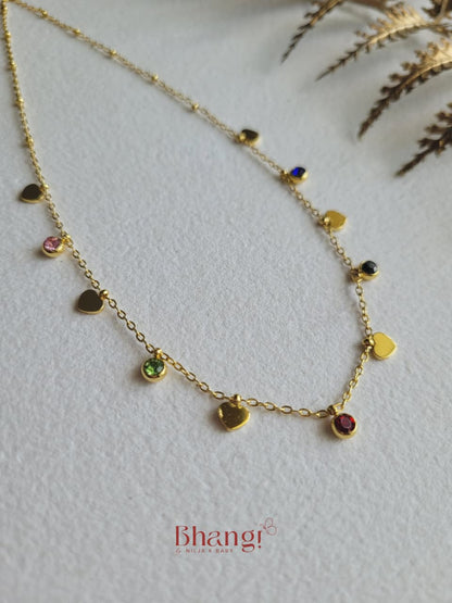 Heartbeat Charm Necklace