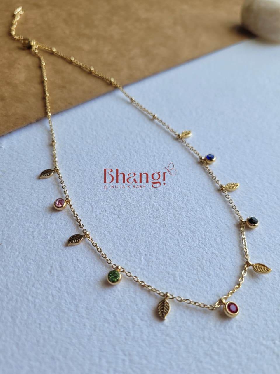 Meadow Leaves Necklace