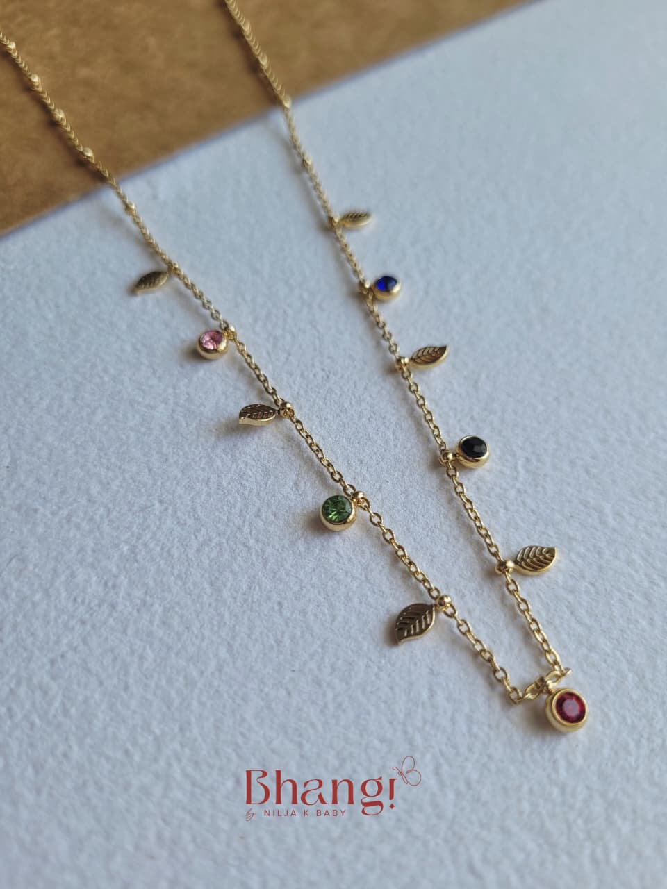 Meadow Leaves Necklace