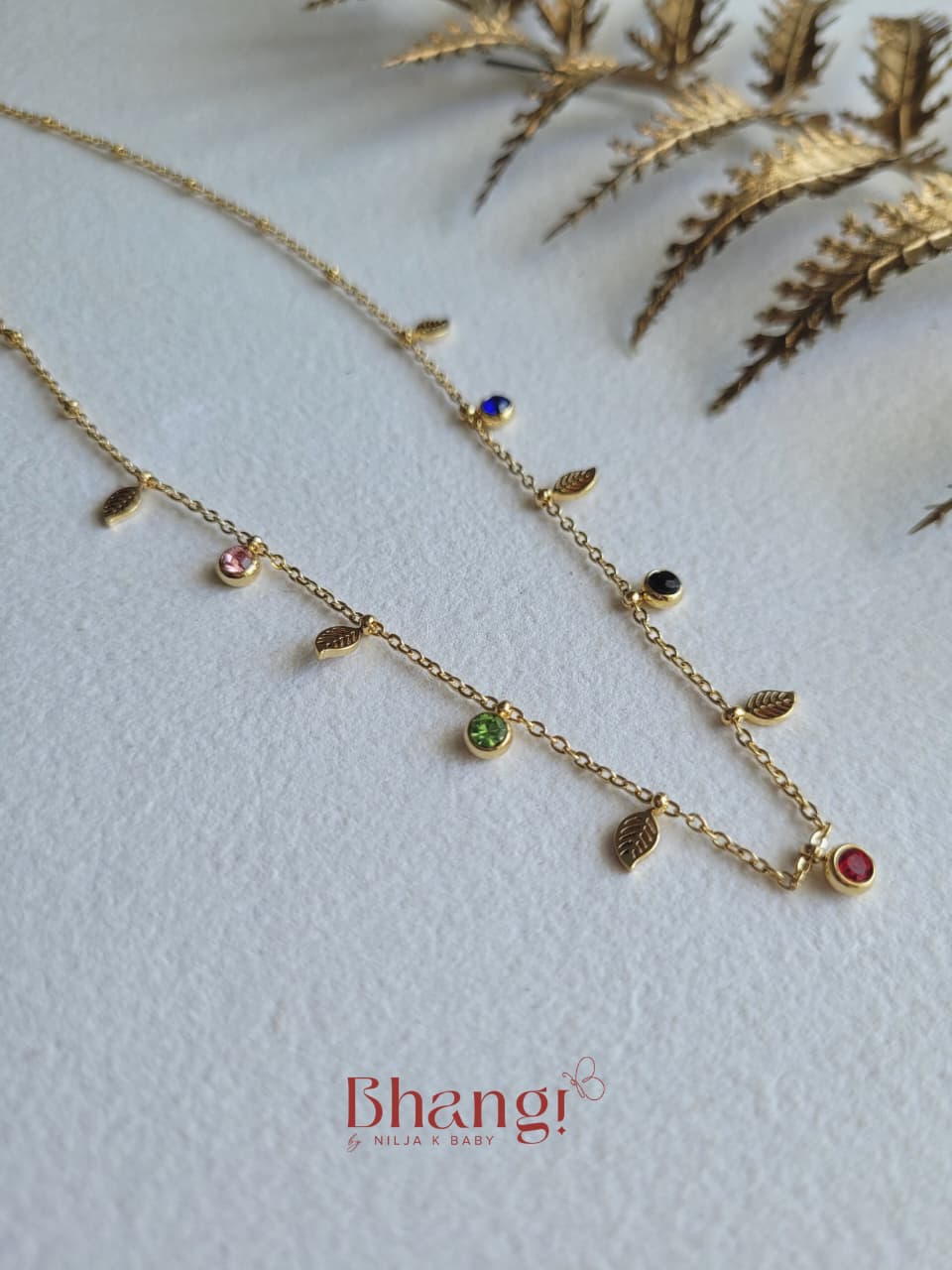 Meadow Leaves Necklace