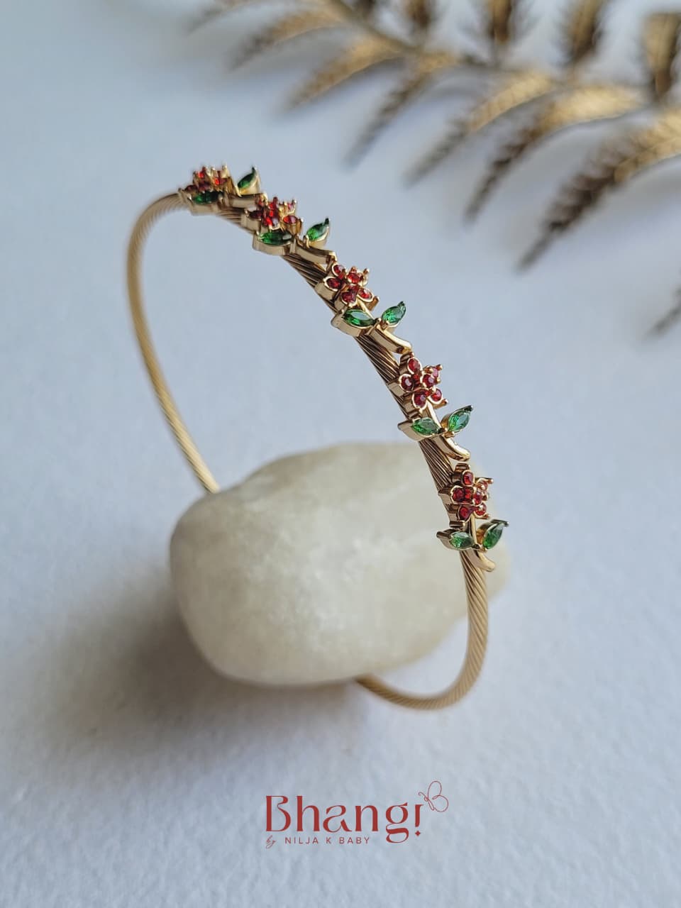Blooming Vine Bangle