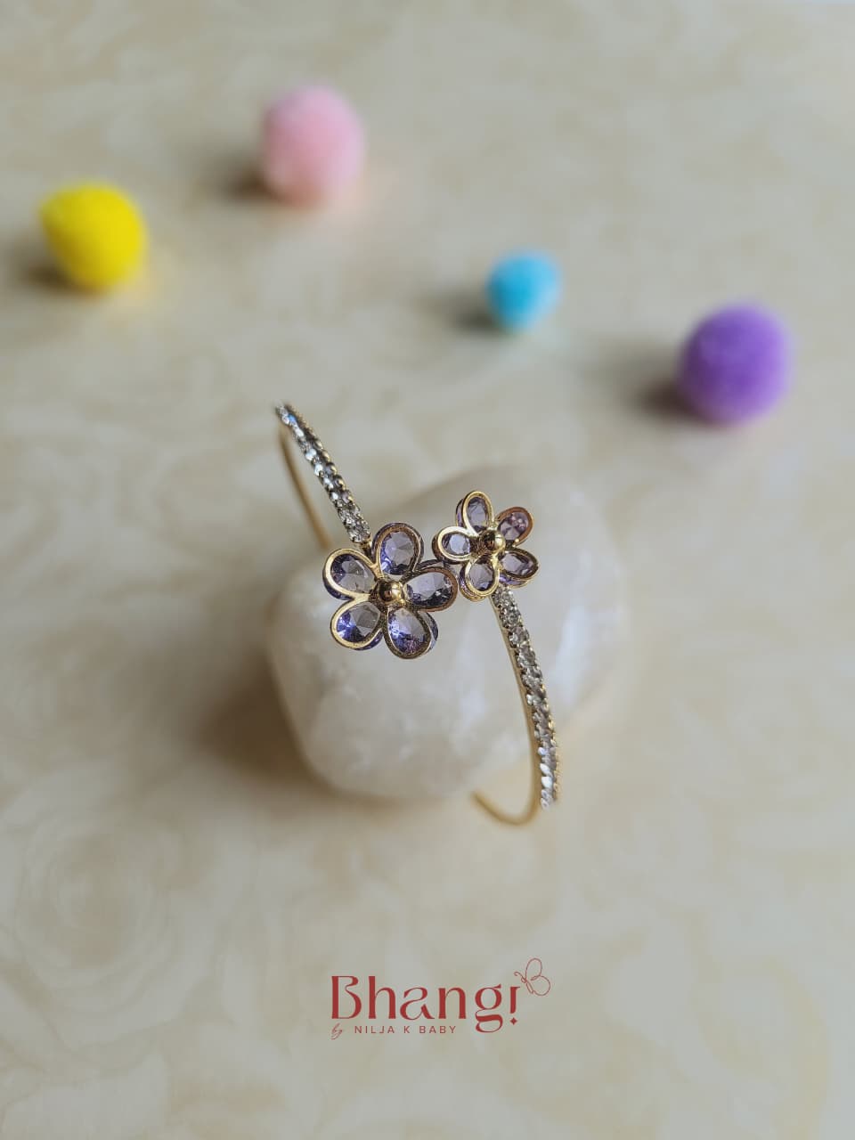 Little Bloom Floral Fancy Bangles