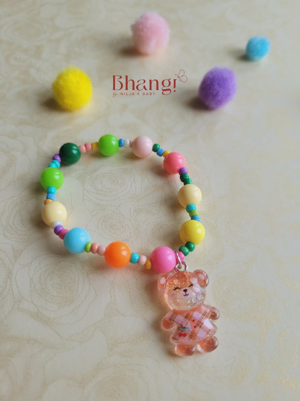 Rainbow Buddy Kids Beaded Bracelet
