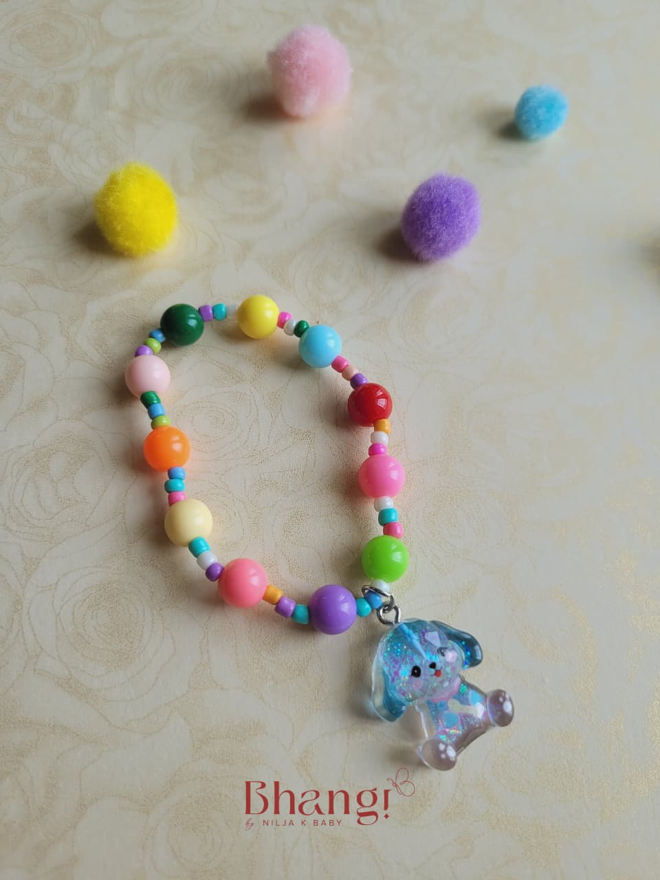 Rainbow Buddy Kids Beaded Bracelet