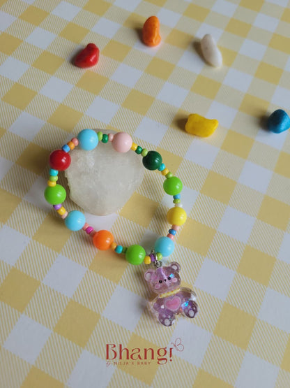 Rainbow Buddy Kids Beaded Bracelet
