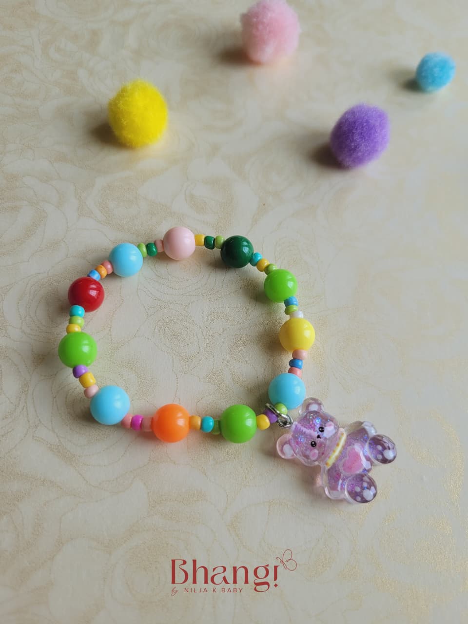 Rainbow Buddy Kids Beaded Bracelet