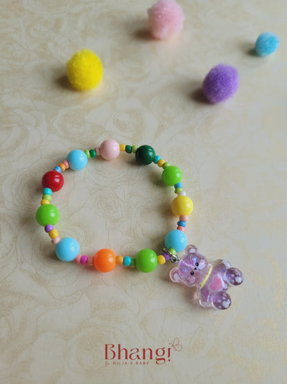 Rainbow Buddy Kids Beaded Bracelet