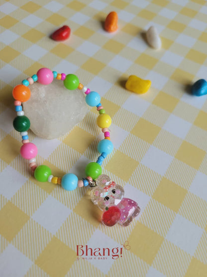Rainbow Buddy Kids Beaded Bracelet