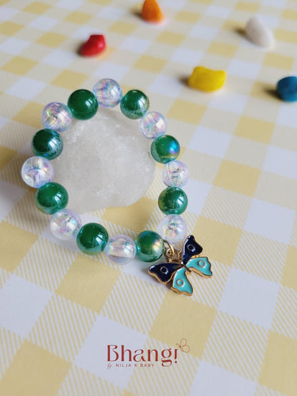 Little Butterfly Bead Bracelets
