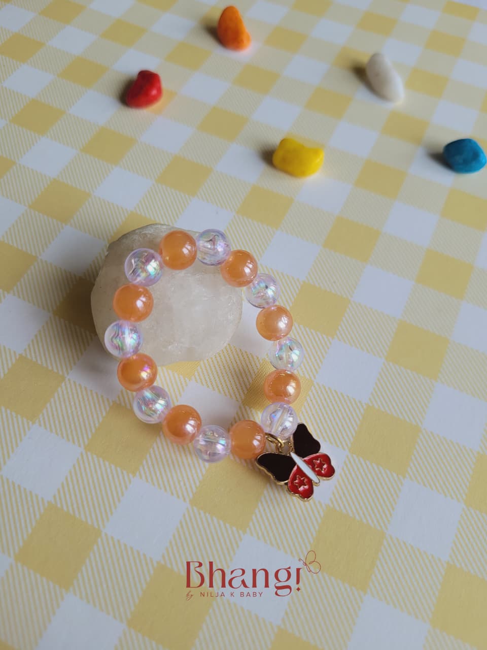 Little Butterfly Bead Bracelets