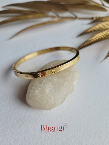 Golden Star Kids Bangle
