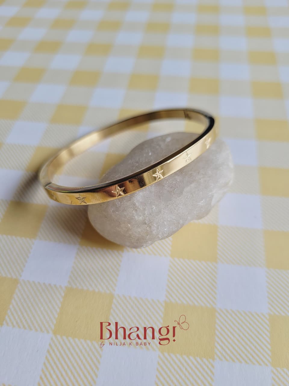Golden Star Kids Bangle