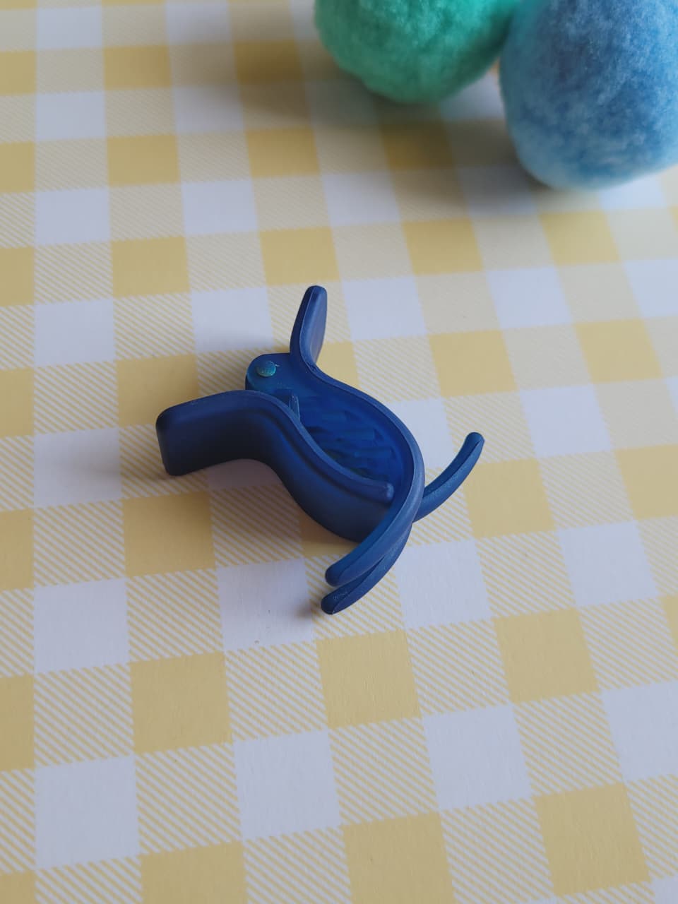 Mini Matte Hair Claw Clip