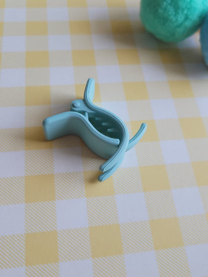 Mini Matte Hair Claw Clip