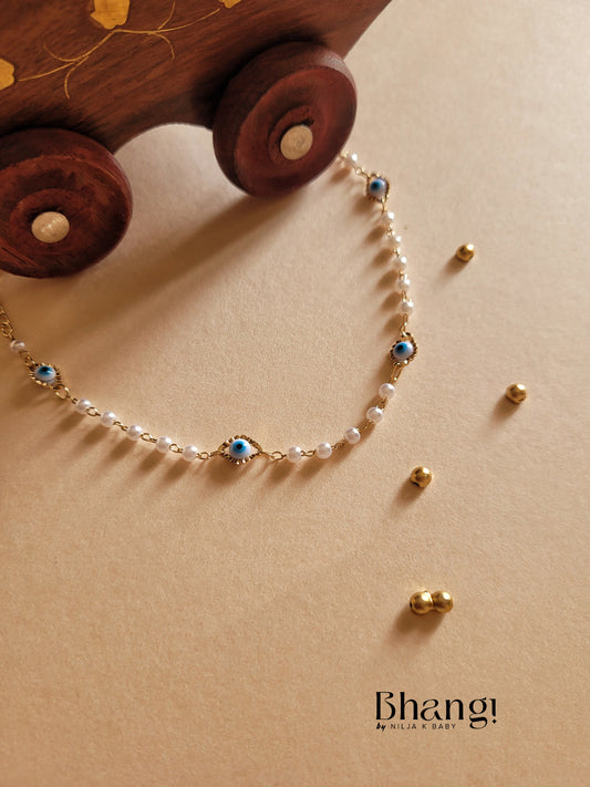 Evil Eye Anklet - Single Anklet